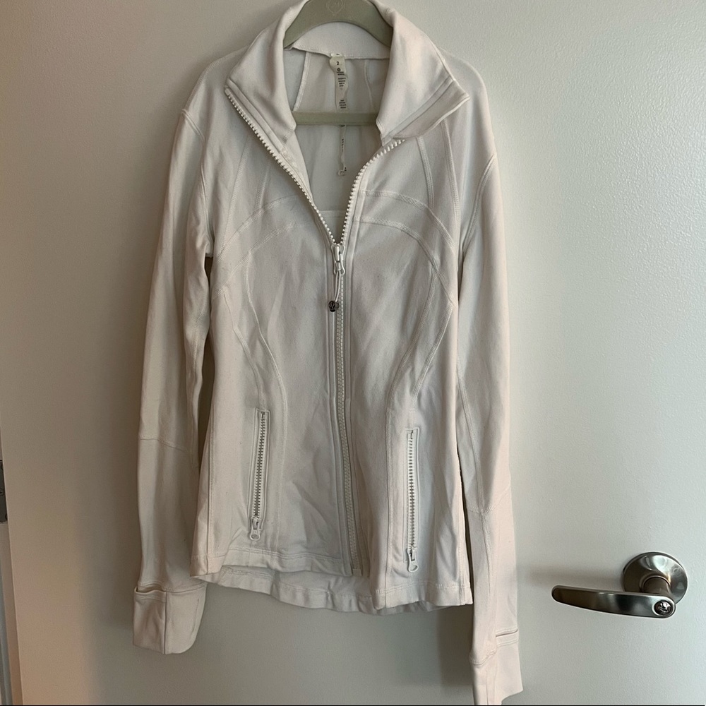 Lululemon Define Jacket - White Size 2
